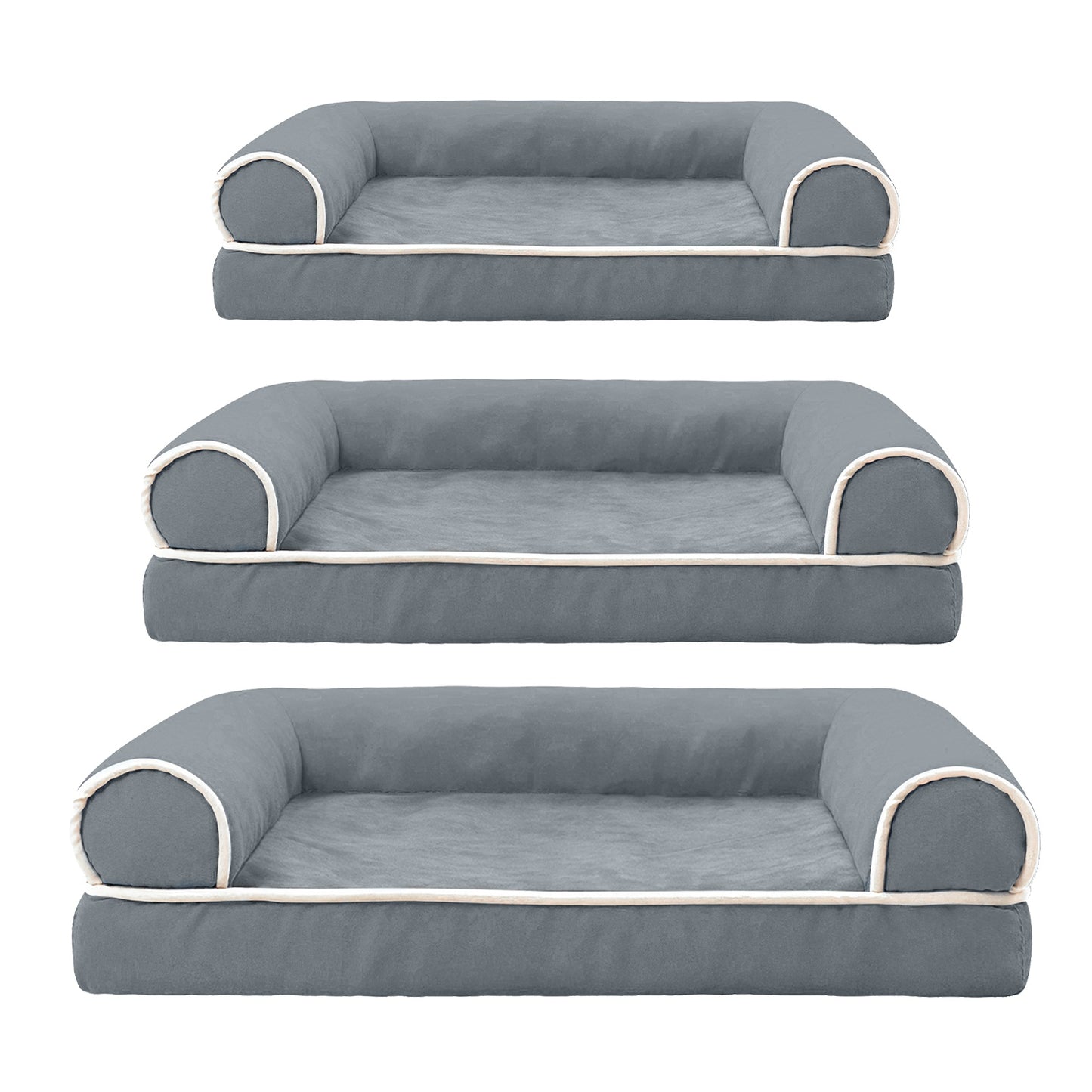Dog Bed Pet Bed Sofa Dog Couch Pet Cushion Carpet Mattress with Washable and Removable Cover for Medium Large Dogs