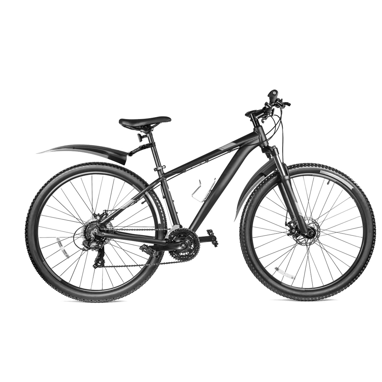 Bicycle Fender Set Adjustable Front Rear Mud Guard Mountain Bike Mudguards Splashboard Fit for 24\'\'-26\'\' Bikes