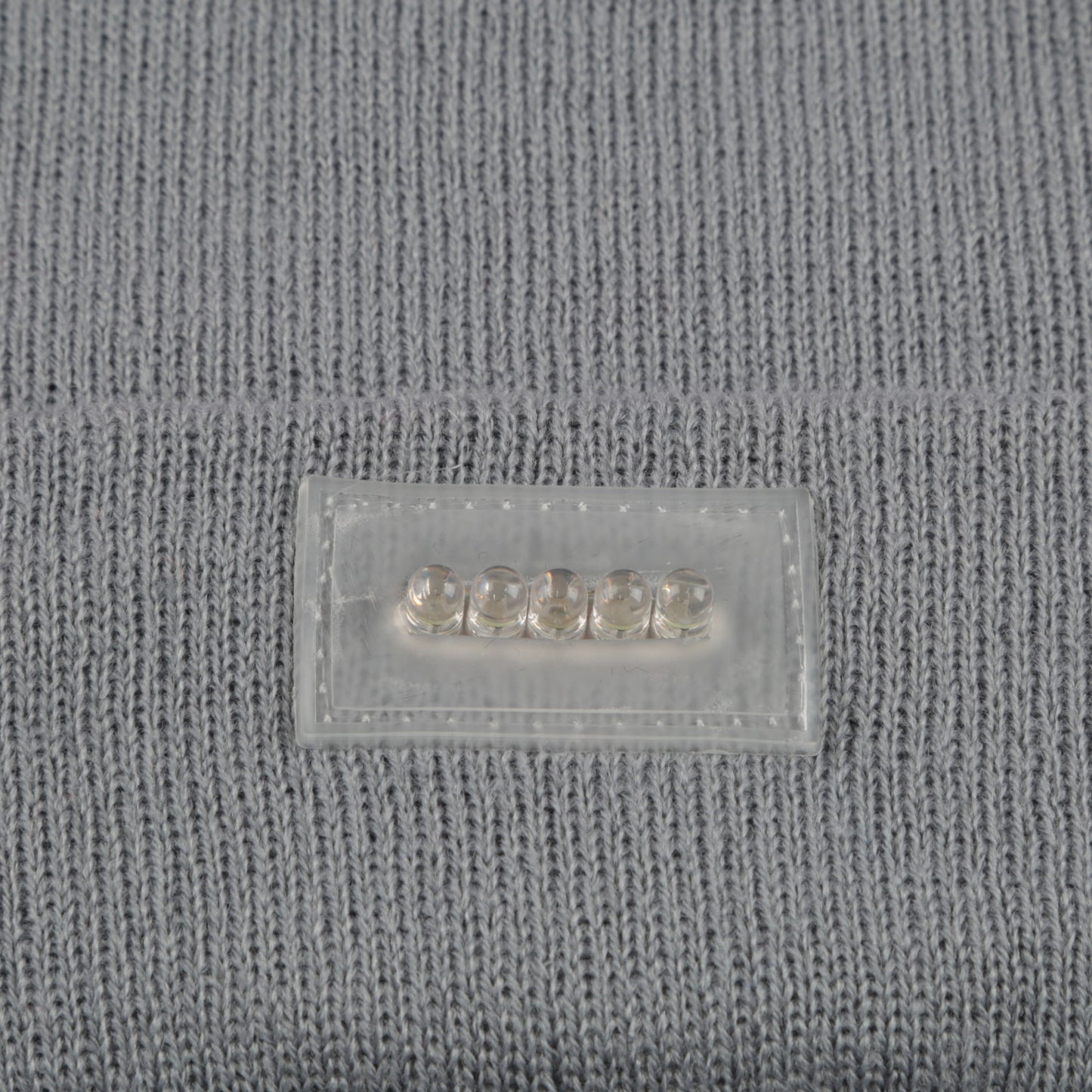 Unisex 5 LED Knitted Beanie Winter Warm Hat Camping Jogging Running Cap Headlamp