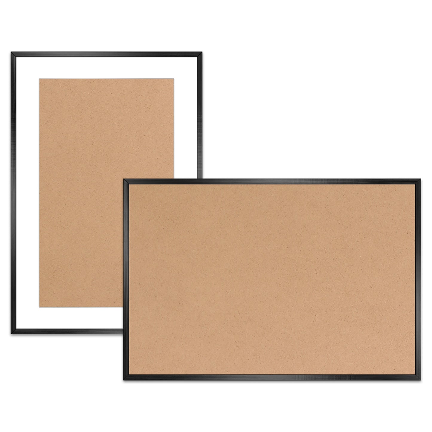 2 Packs 16x24in Picture Frames Wall Gallery Photo Frame Wall Mounted Poster Display Frame for Horizontal Vertical Wall Mounted