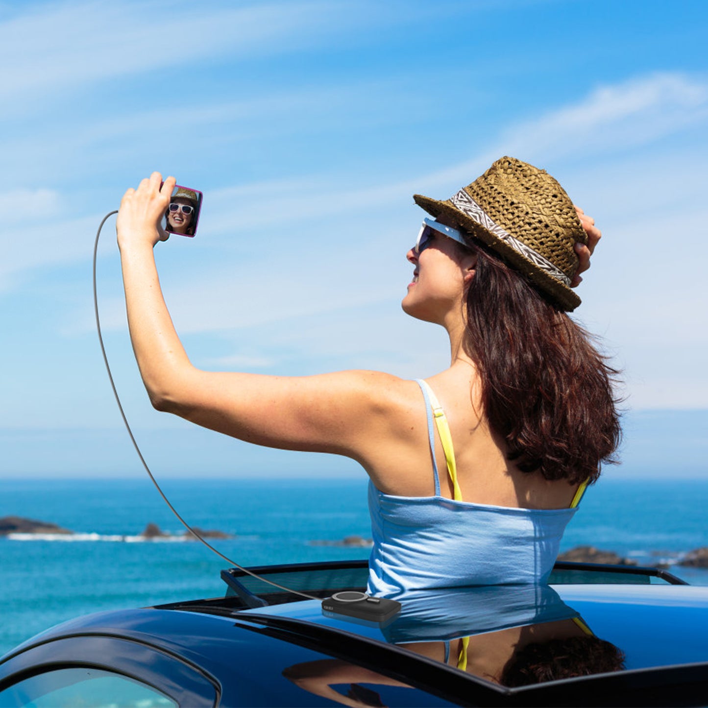 Magsafe Wireless Power Bank 10000mAh Magnetic Portable 18W Fast Charger Fit for IOS Phone 15/14/13/12 Series and More