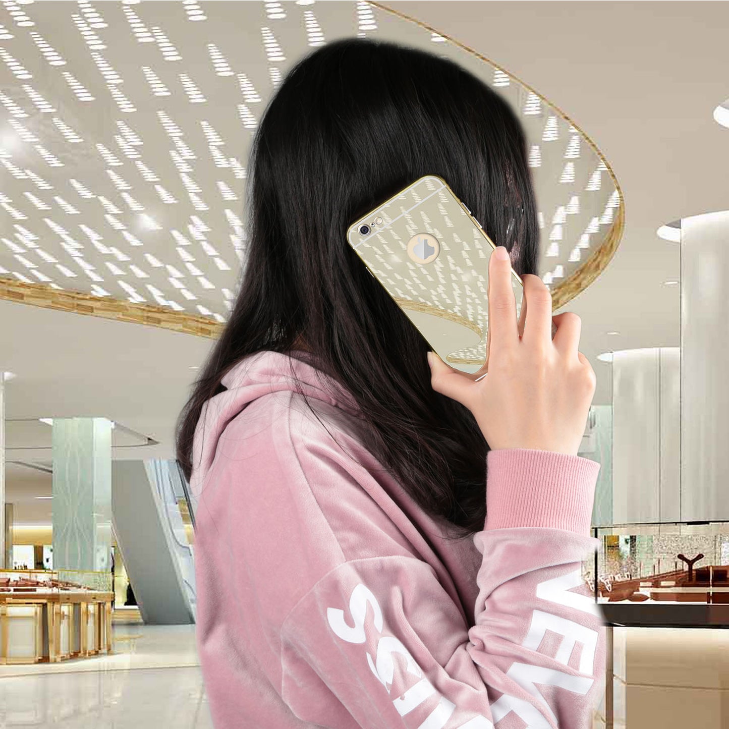 Slim Shock-resistant Mirror Case For iPhone 6 /6s