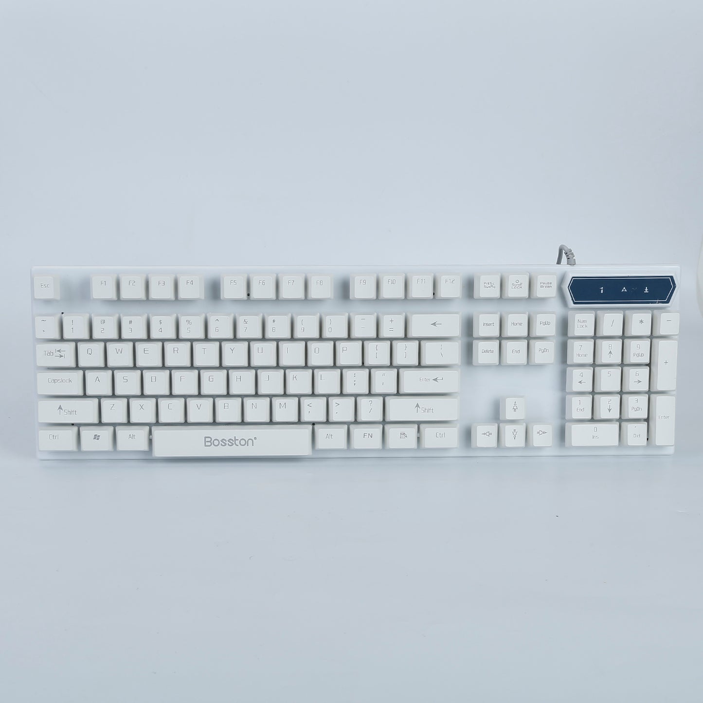 104-Key Wired Gaming Keyboard Mouse Set Colorful Backlit Gaming Keyboard w/ RGB Colorful 1000 DPI Gaming Mouse