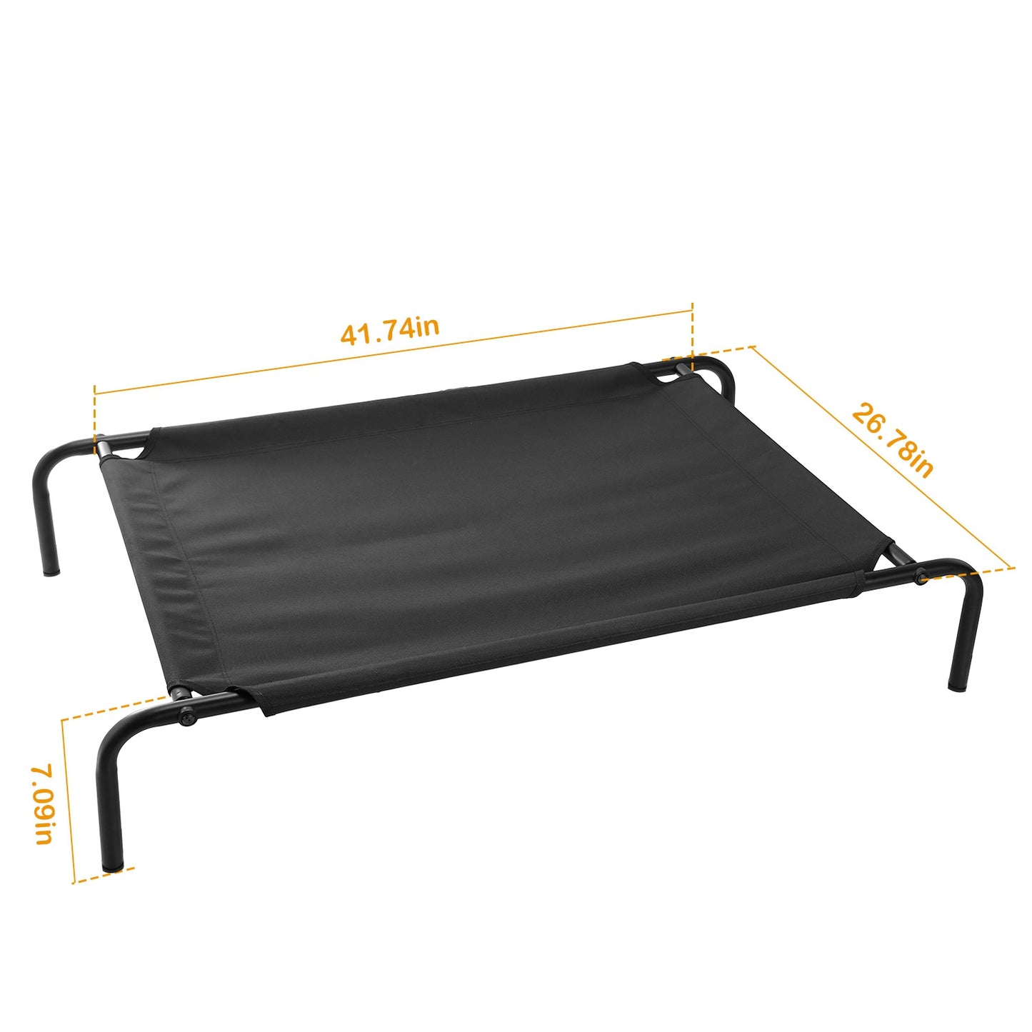 Elevated Pet Bed Dogs Cot Dogs Cats Cool Bed S/M/L Heavy-Duty Breathable Washable Indoor Outdoor Use