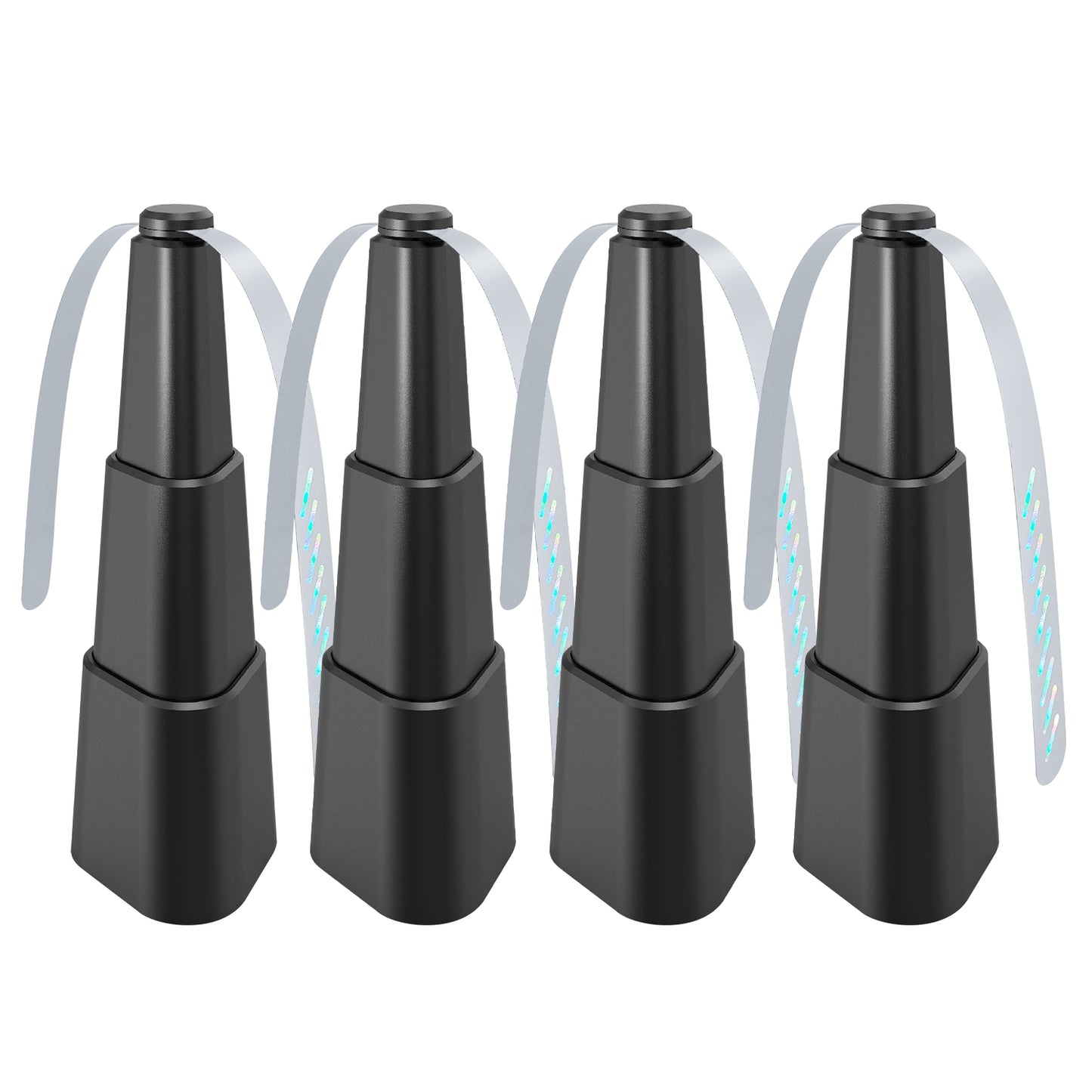 4Pcs Fly Repellent Fan Table Top Battery Powered Bug Deterrent Fan Hanging Food Fans for Party BBQ Picnic Camping