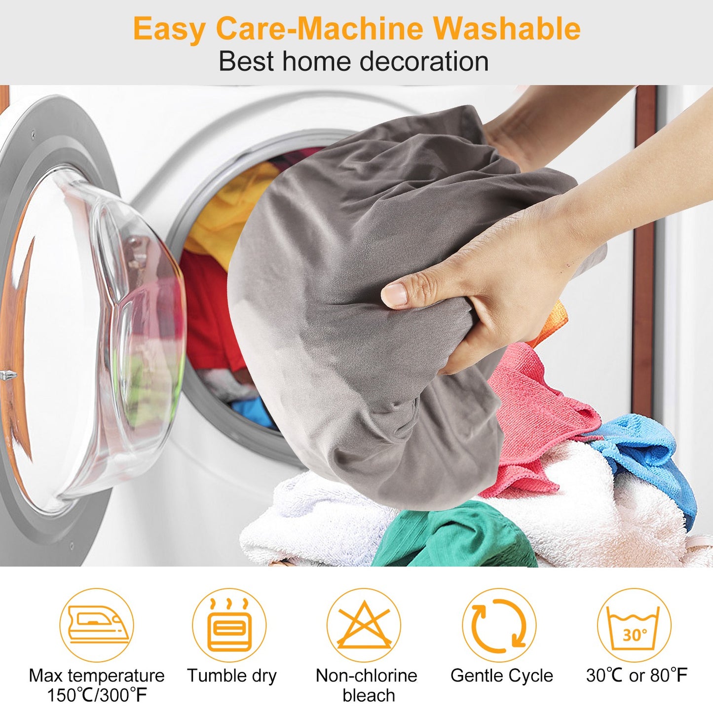 Sofa Cover Printed Stretch Sofa Furniture Cover Soft Sofa Slipcover Polyester Furniture Protector Cover