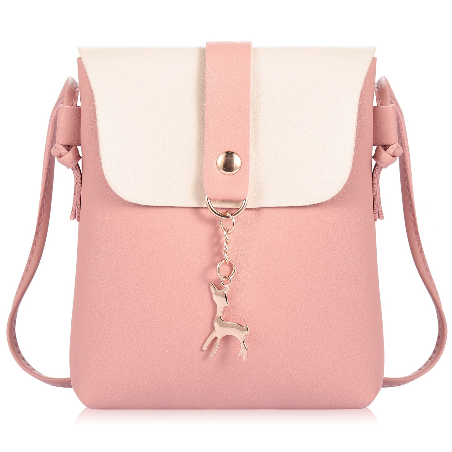 Women Girl Small Crossbody Bags PU Leather Messenger Bags Waterproof Clutch Purse Phone Wallet Pocket Pouch Satchel