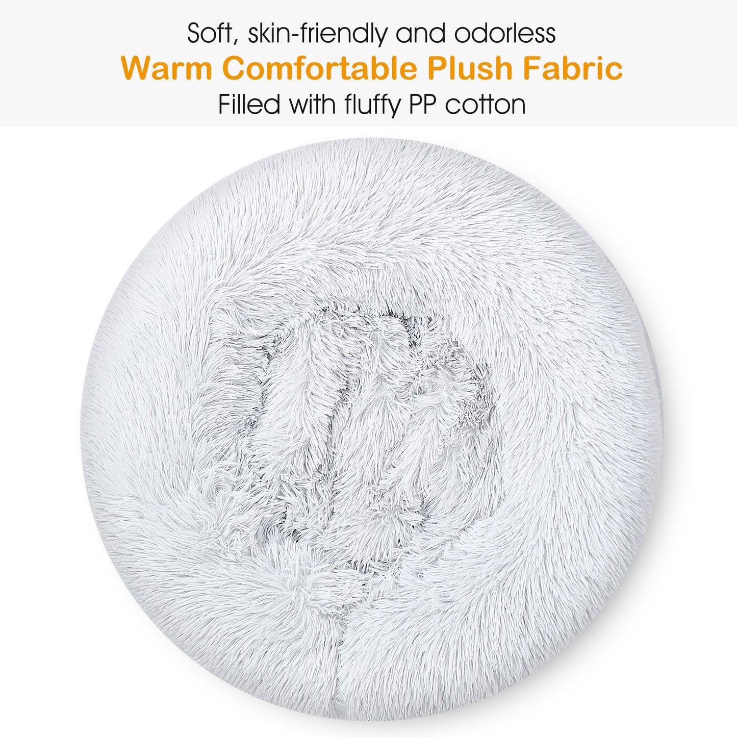 Pet Dog Bed Soft Warm Fleece Puppy Cat Bed Dog Cozy Nest Sofa Bed Cushion For S/M Dog