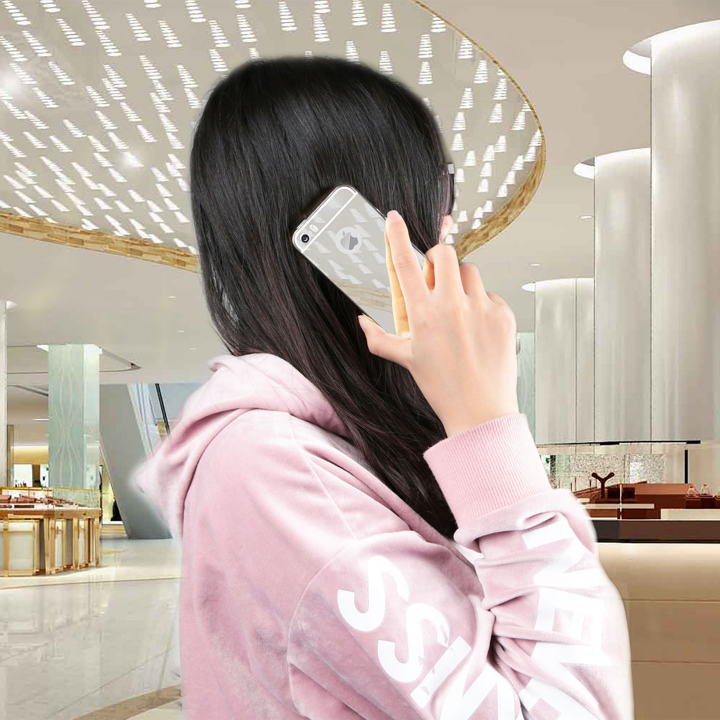 Slim Shock-resistant Mirror Case For iPhone 5/5s
