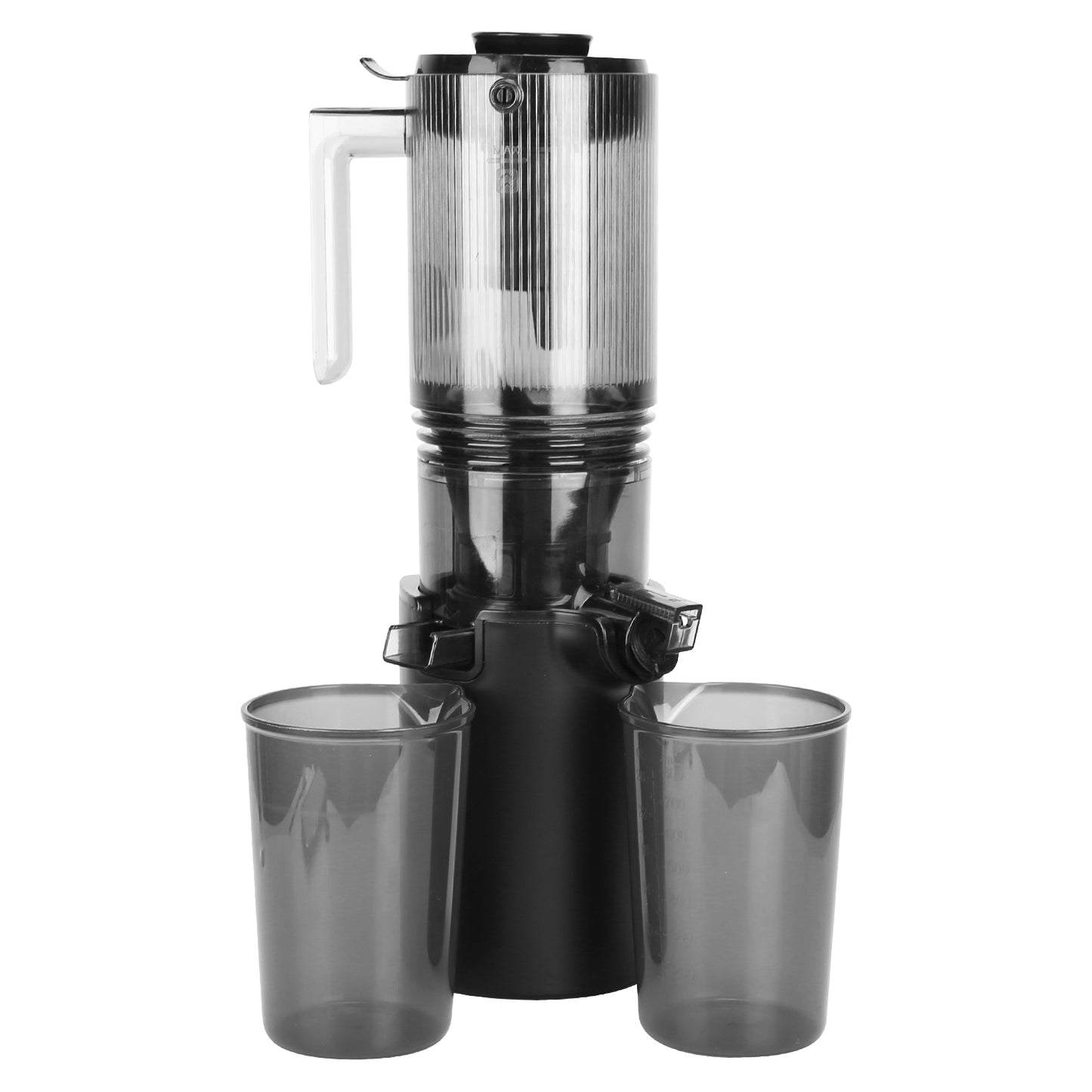 Cold Press Juicer Machine With 3.93In Feed Chute Fit Whole Fruits Vegetable 250W Slow Masticating Juicer With Reverse Function 2 Containers Easy To Cl