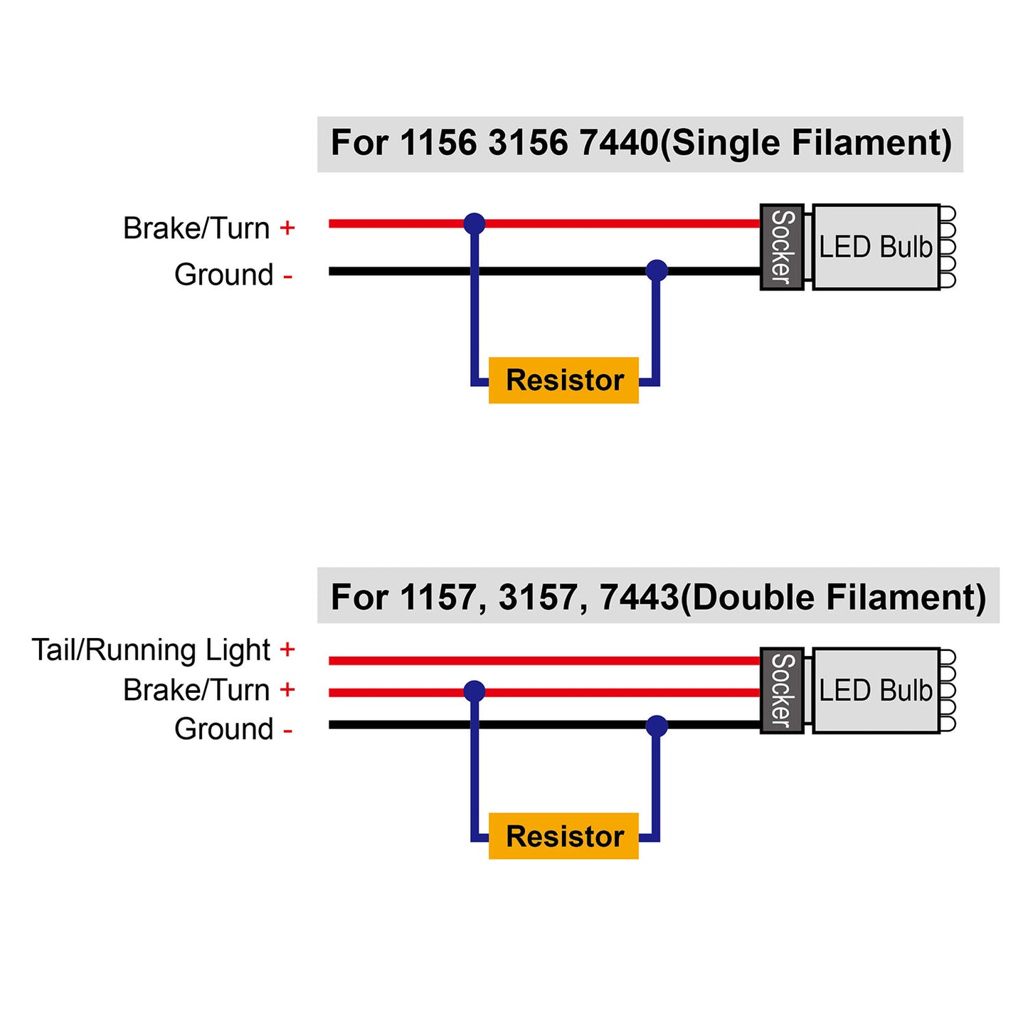 10 PIC 50W 6 ohm Load Resistor Set with 20 T-Taps