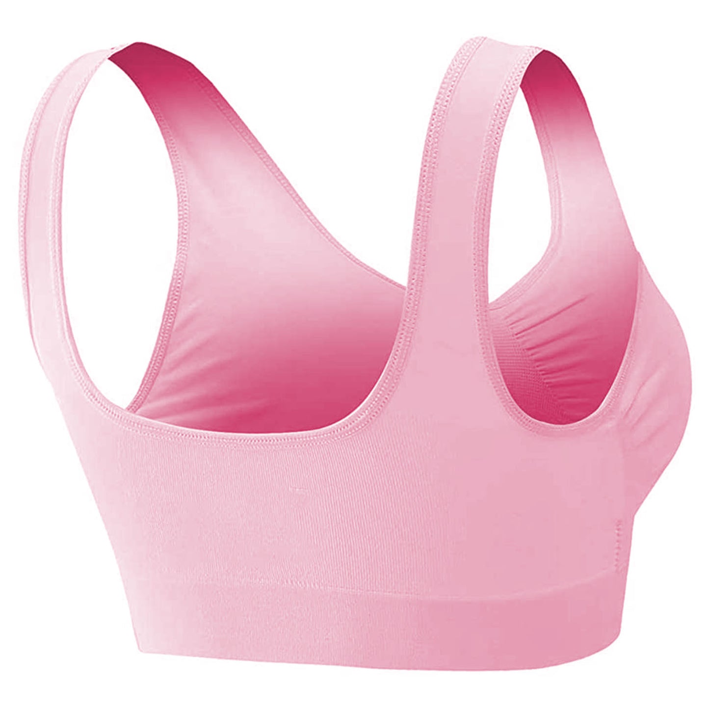 3 Pack Sport Bras For Women Seamless Wire-free Bra Light Support Tank Tops For Fitness Workout Sports Yoga Sleep Wearing