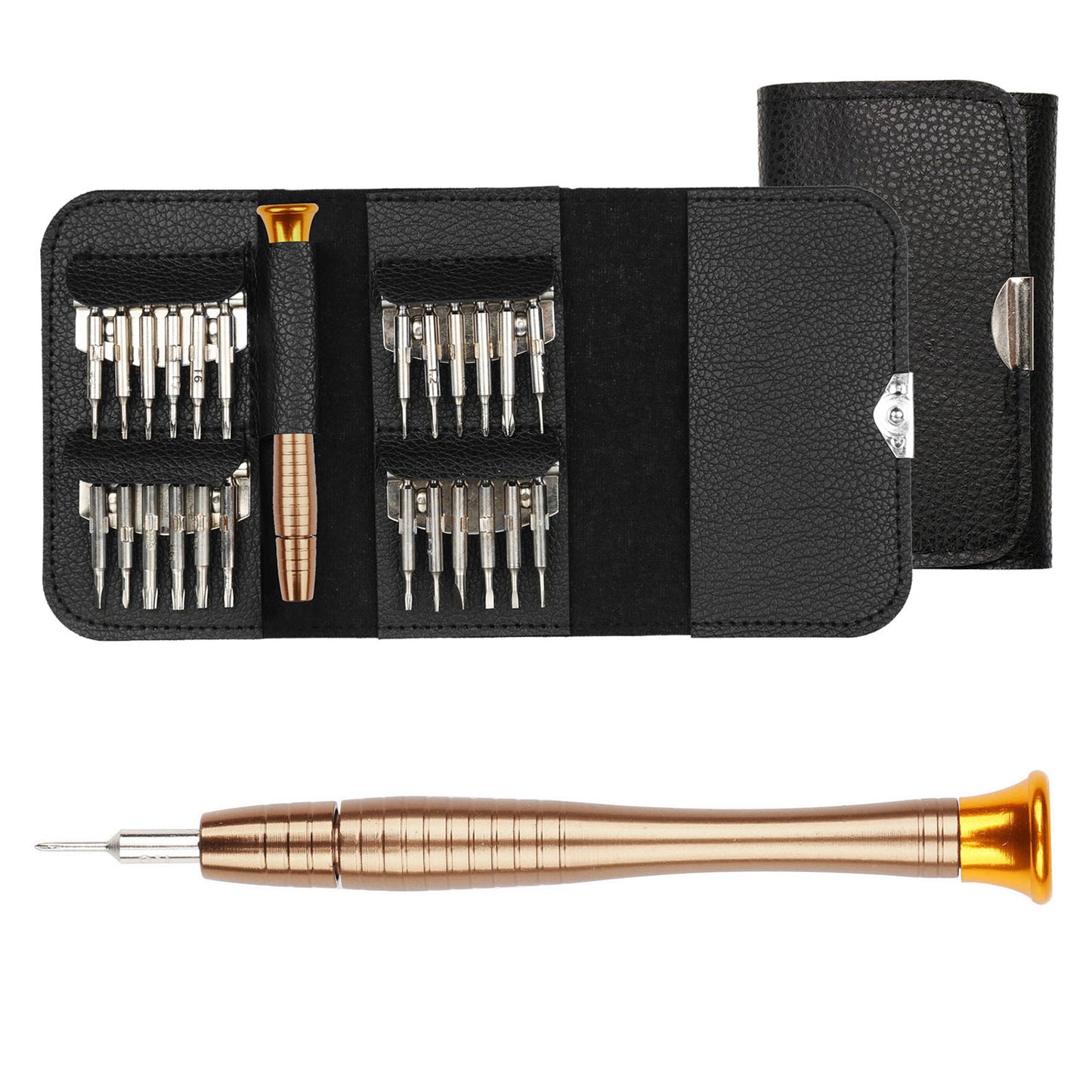 25 in 1 Multi-Purpose Precision Screwdriver Wallet Kit Repair Tools