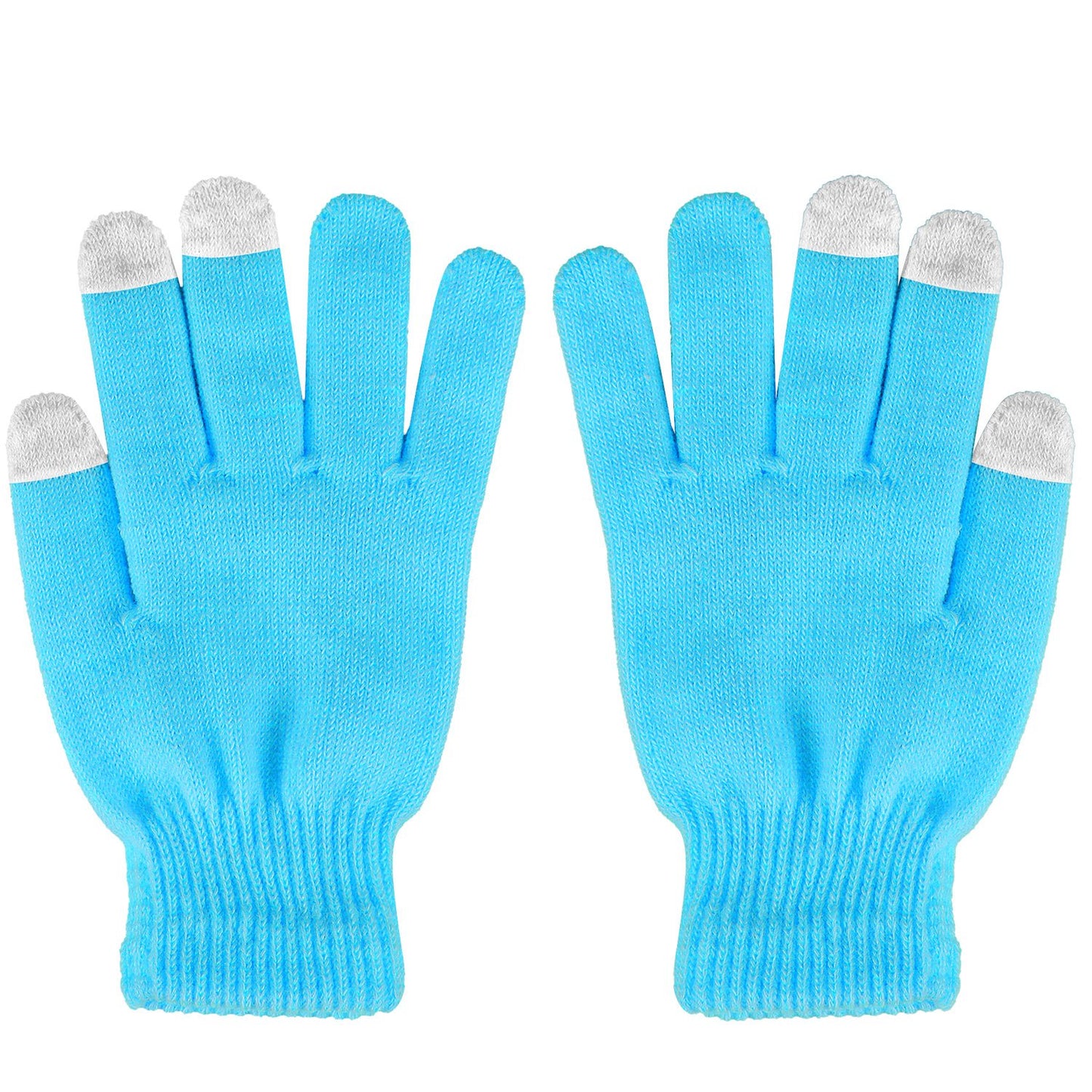 Unisex Winter Knit Gloves Touchscreen Outdoor Windproof Cycling Skiing Warm Gloves