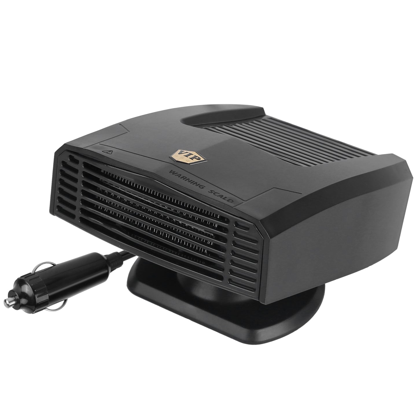 12V 150W Portable Car Heater Heating Fan 2 in 1 Defroster Defogger Demister Windshield Heater Automotive Cooling Fan with 360¡Rotating Base
