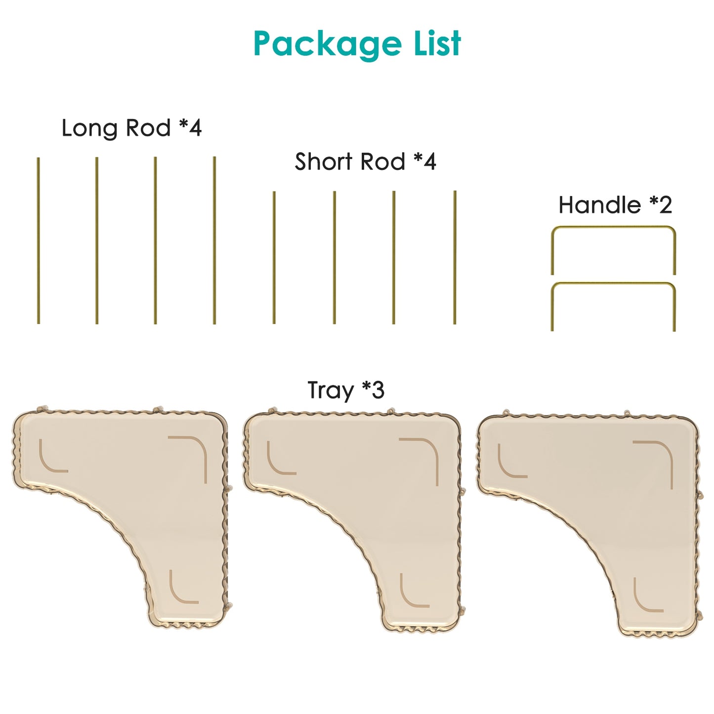 Bathroom Countertop Organizer 3 Tier Corner Makeup Storage Shelf Vanity Cosmetic Perfume Tray Clear Corner Rack for Bedroom Bathroom Kitchen