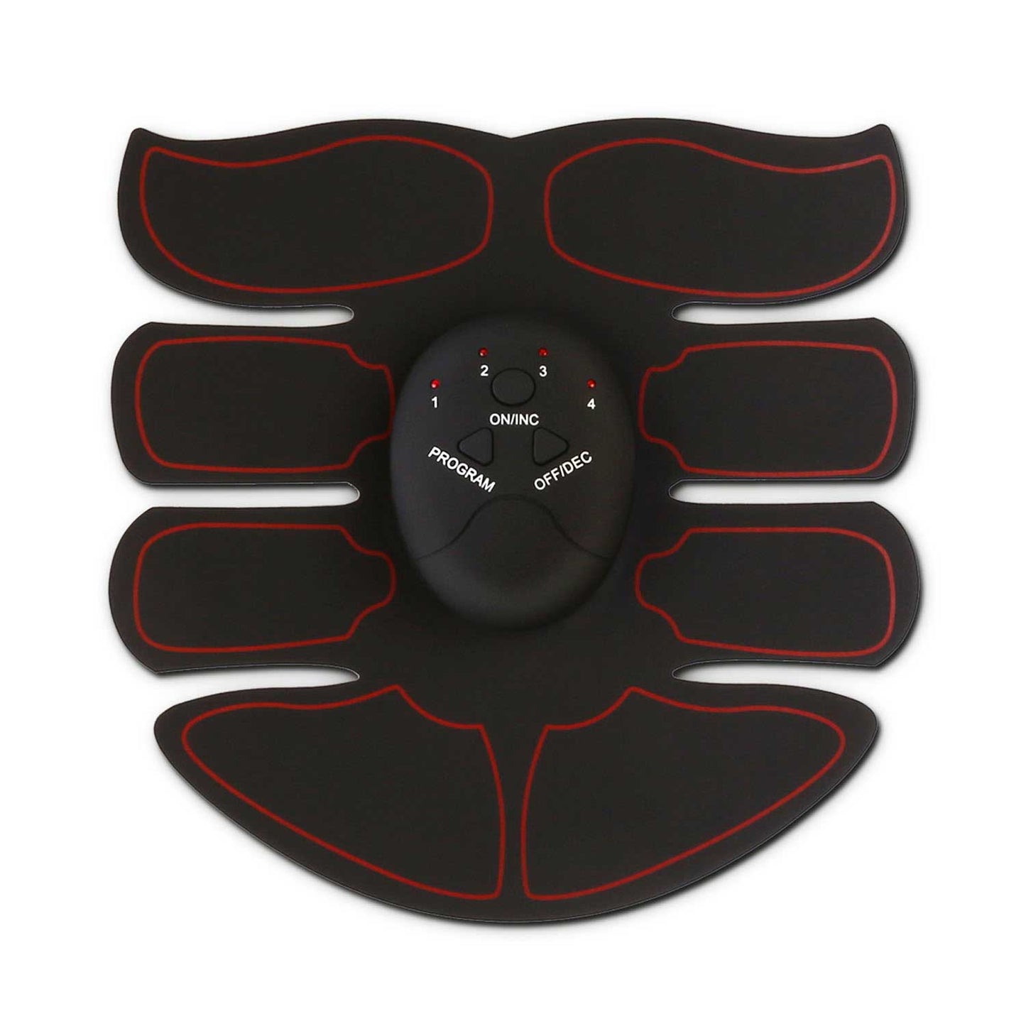 ABS Stimulator Muscle Toner EMS Abdominal Toning Belts Body Fitness Trainer w/ 6Modes