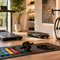 Modern home gym with fitness equipment