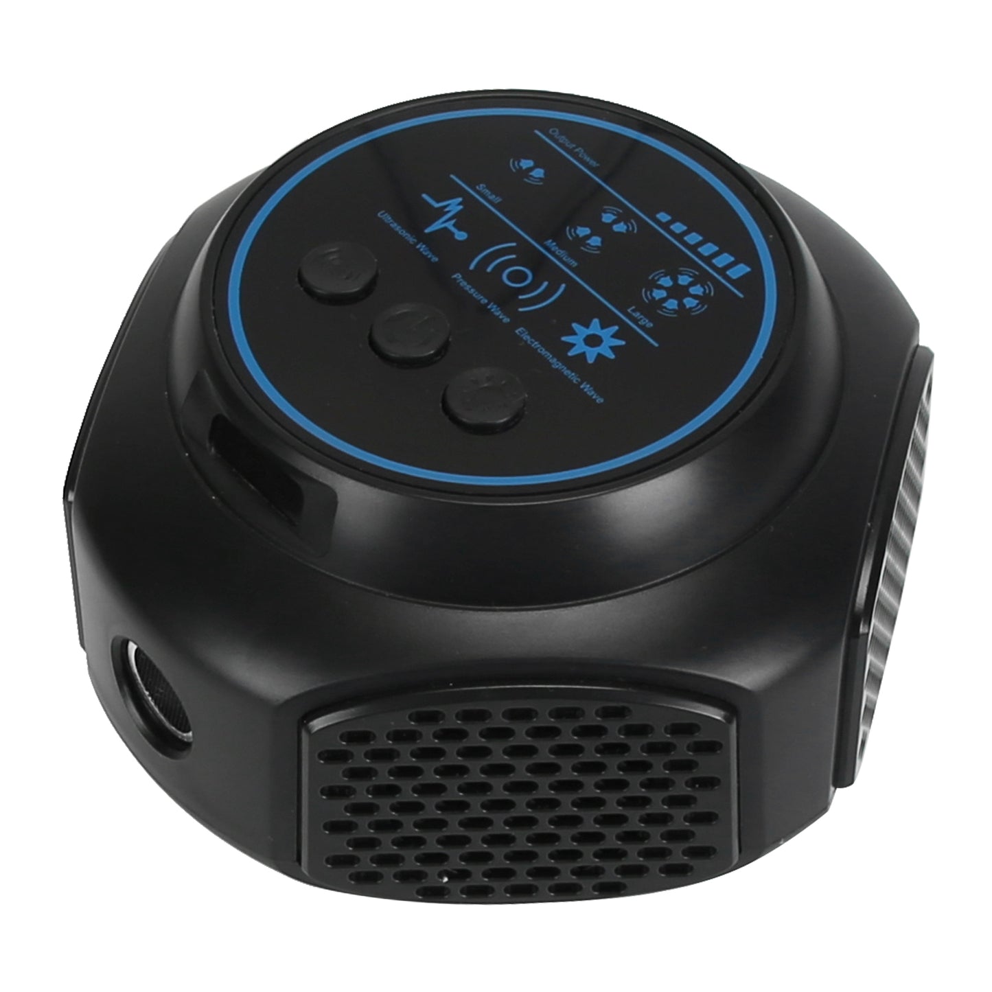 360¡ Ultrasonic Mice Repellent Indoor Rodent Repeller Rat Squirrel Rodent Chaser with 3 Modes 2 Strobe Lights for Kitchen Warehouse