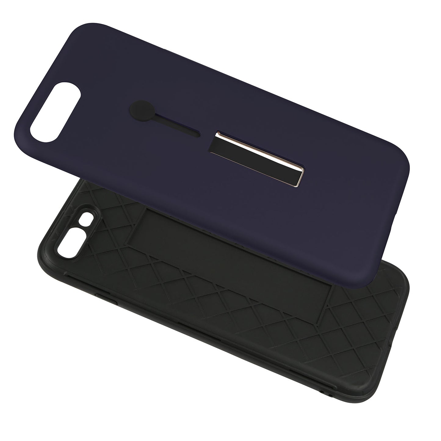Rugged Slim Snap-on iPhone 8 Plus Case with Stand