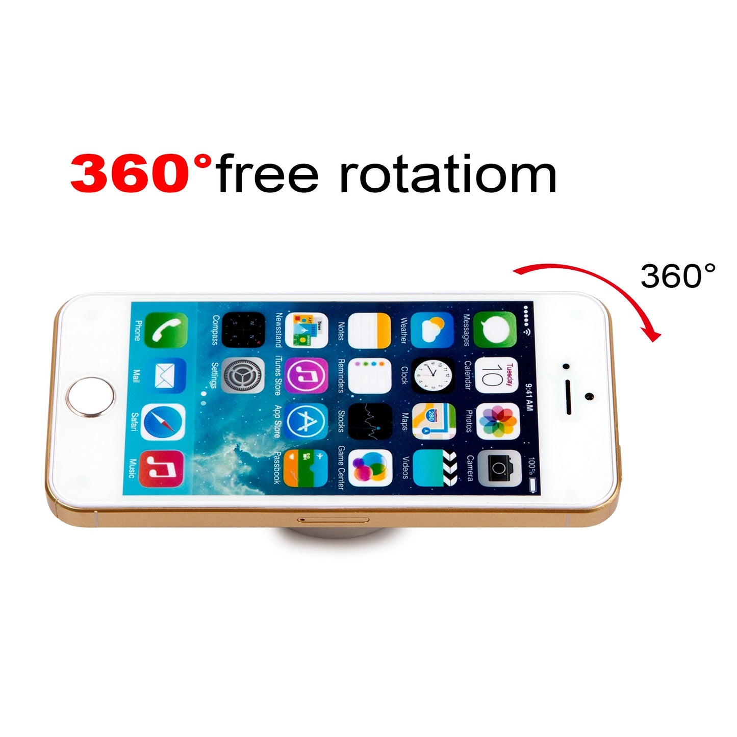 Universal Car Mount Kit Magnetic Metal Holder for Phone PDA GPS and Tablet