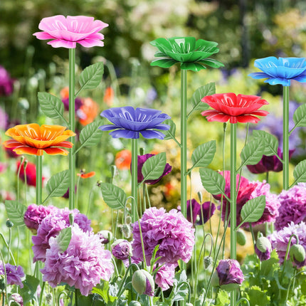 Metal Bee Watering Stations with Anti-Drowning Design (6-Pack)