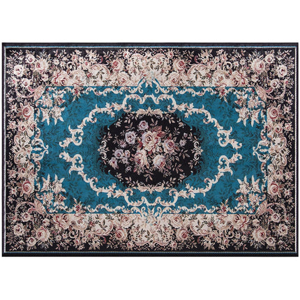 Area Rug with Non-Shedding Surface and Anti-slip Bottom
