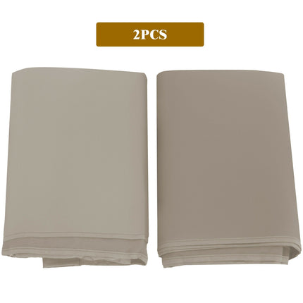 16' x 8' 2Pcs Universal Replacement Canopy for Pergola Structure Sun Awning-Brown
