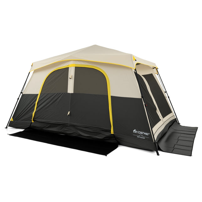 10 Person Instant Cabin Tent with Rainfly 13ft x 9ft