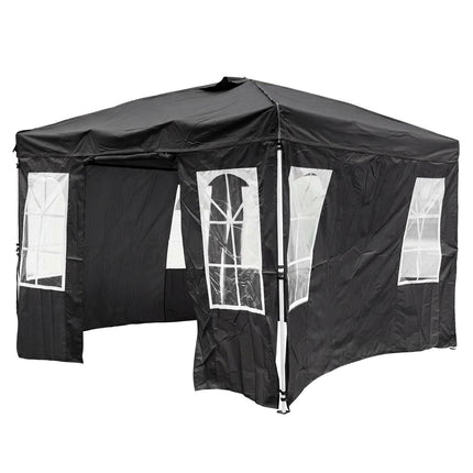 10x10 Pop Up Canopy Tent with Sidewalls & Adjustable Height