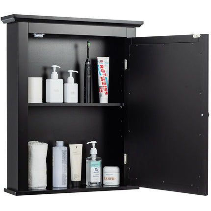 Bathroom Wall Mounted Storage Mirror Medicine Cabinet
