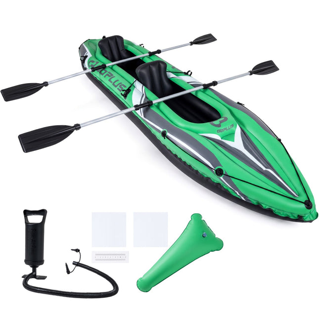 Inflatable Kayak 2 Person 11.5 Feet with Aluminum Paddles