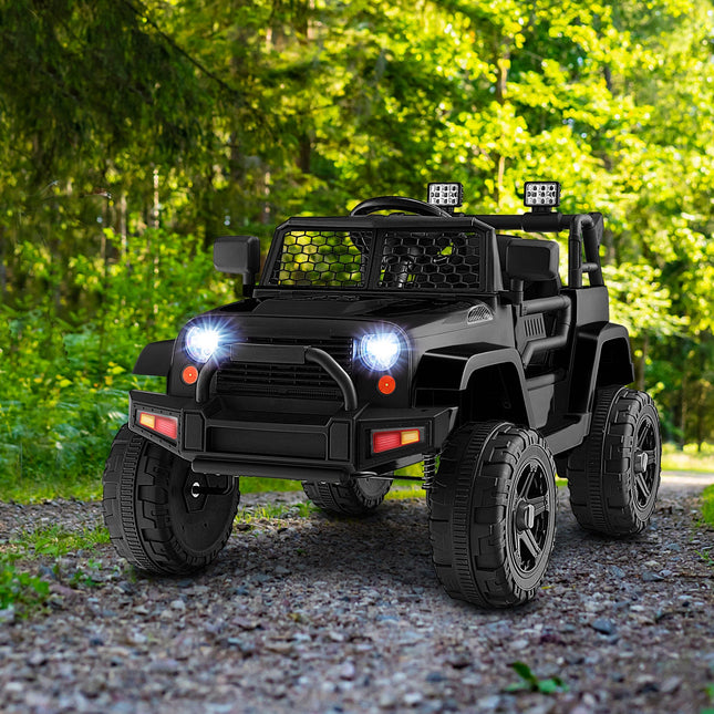 12V Kids Ride On Truck with Remote Control and Headlights