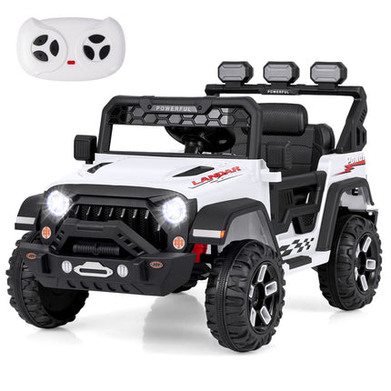 12V Electric Kids Ride on Truck with Remote Control and Music