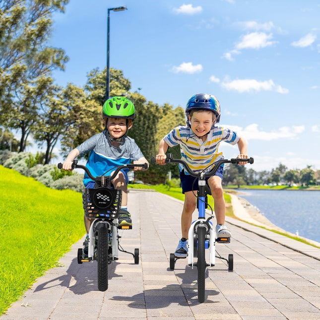 12 Inch Kids Bike Children Bicycle with Training Wheels for 3-4 Years Old