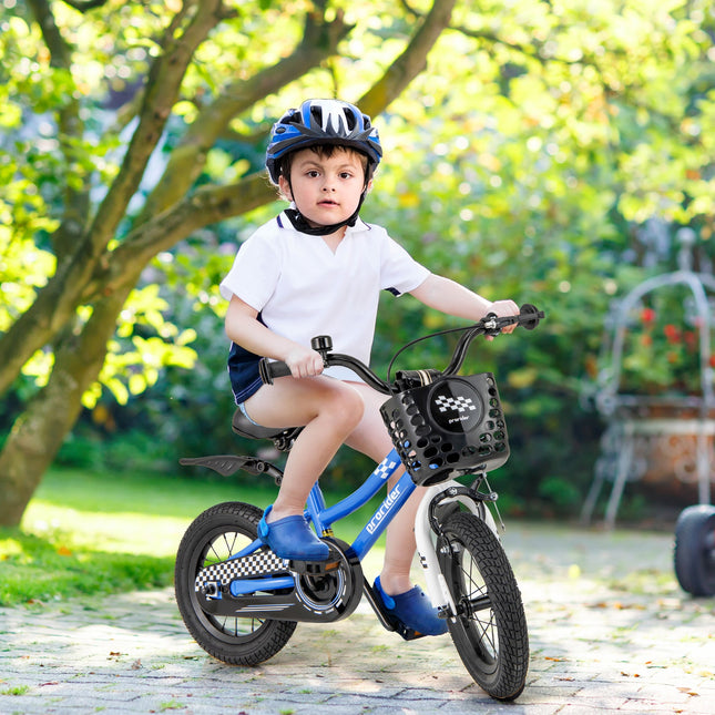 12 Inch Kids Bike Children Bicycle with Training Wheels for 3-4 Years Old