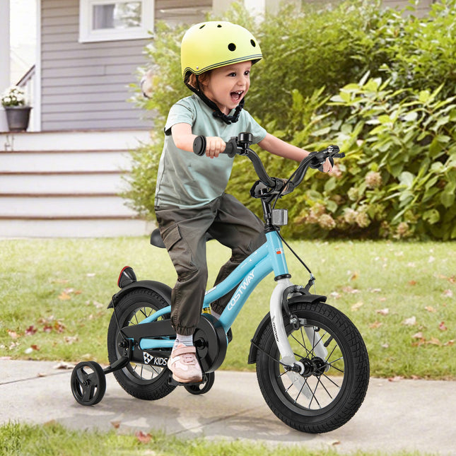 14-Inch Kids Bike for 3-5 Years Old Children Bicycle with Training Wheels
