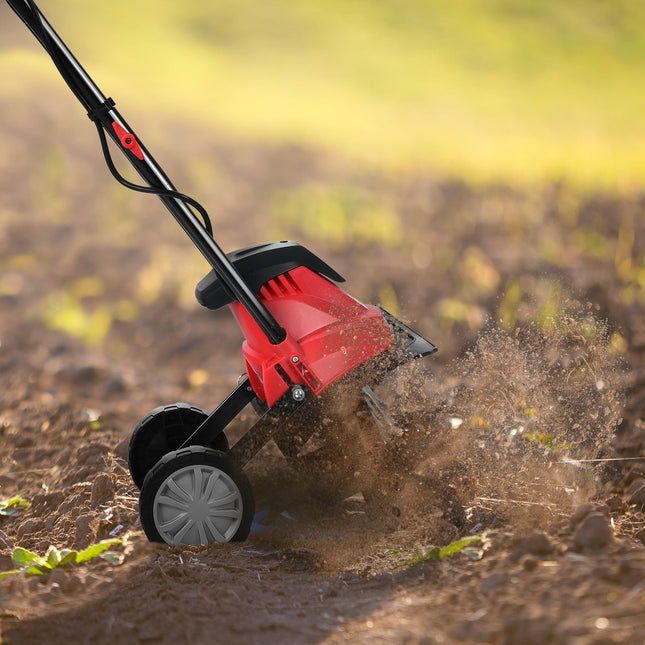 Electric Tiller and Cultivator 14-Inch 10 Amp Corded