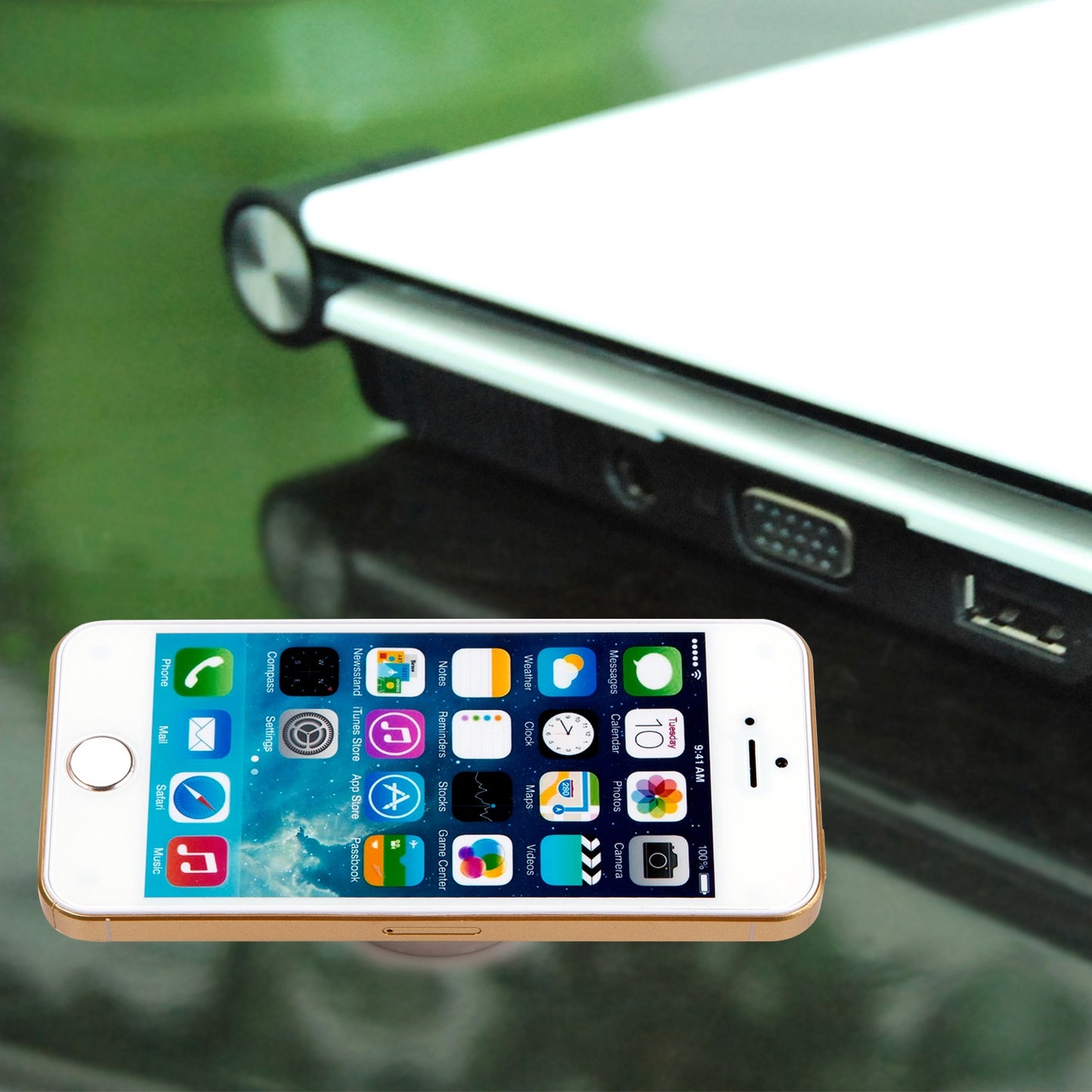 Universal Car Mount Kit Magnetic Metal Holder for Phone PDA GPS and Tablet