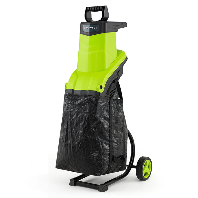 Electric Wood Chipper Shredder 15-Amp 1.8 Inch Capacity