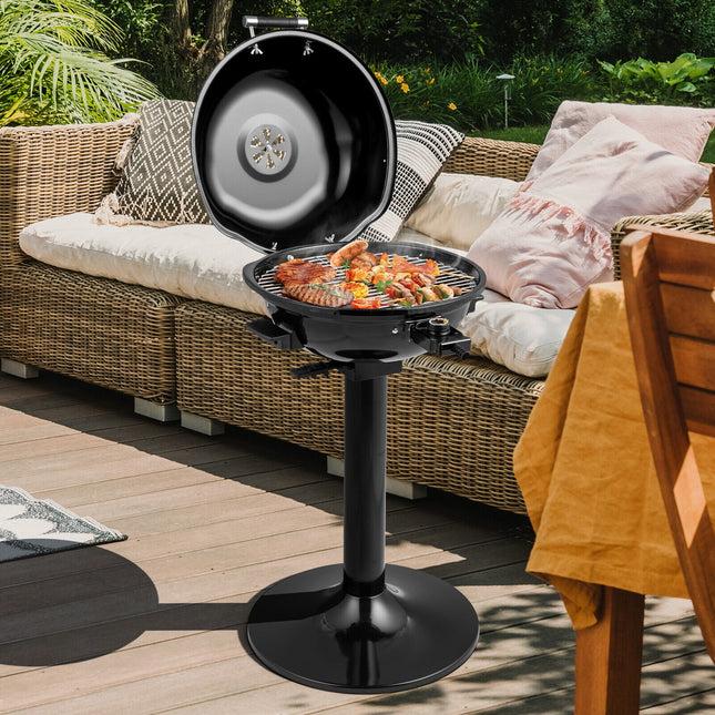 1600W Electric BBQ Grill with Removable Non