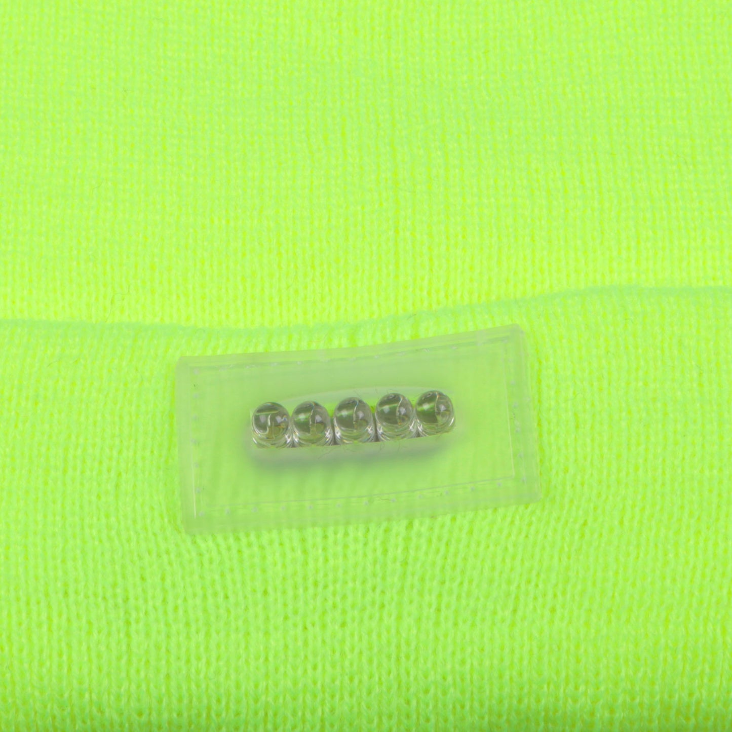 Unisex 5 LED Knitted Beanie Winter Warm Hat Camping Jogging Running Cap Headlamp