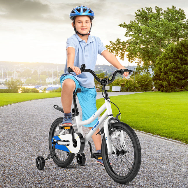 18 Feet Kids Bike with Removable Training Wheels