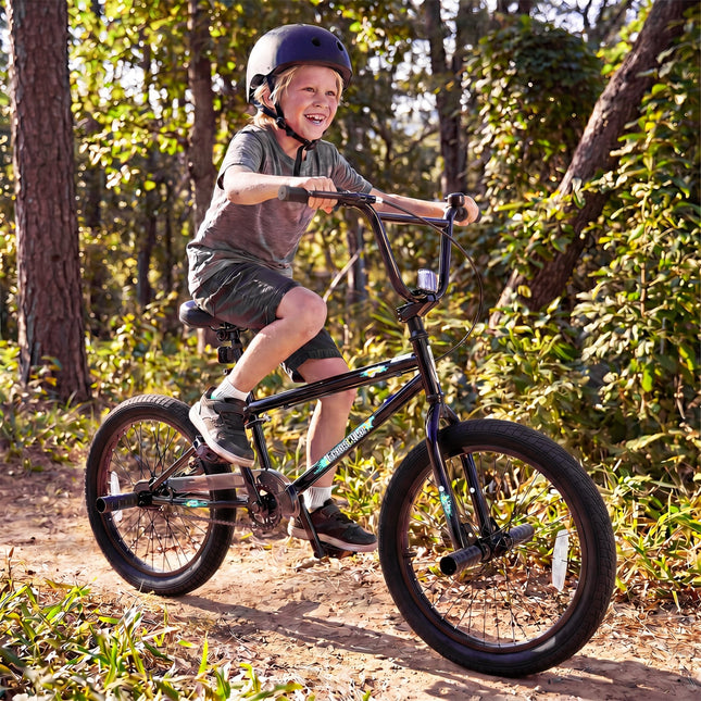 20 Inch BMX Trick Bike with 360° Steering for Kids & Teens