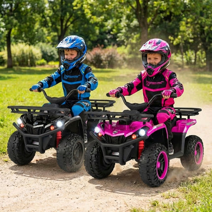 24V Electric Ride On Quad with LED Headlights