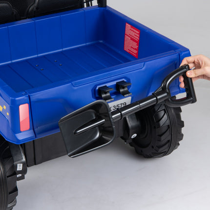 24V Kids Ride-On Dump Truck with Electric Dump Bed 2-Seater