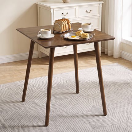 27.5" Square Dining Table for 2-4 People - Walnut