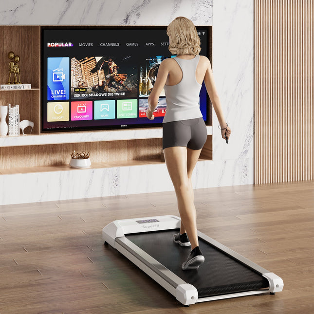2.25 HP Walking Pad with LED Display and Remote Control