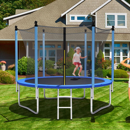 Outdoor Trampoline with Safety Closure Net-10 ft