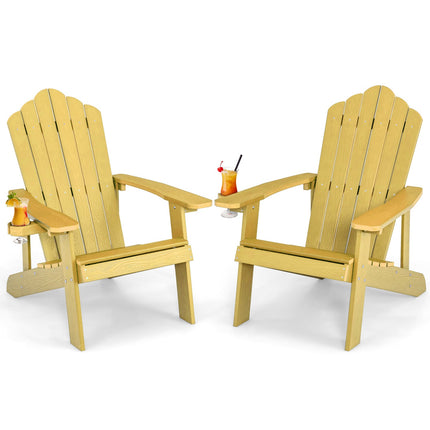 Adirondack Chair Set - Adult & Kids Pair for Patio